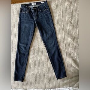 Frame Denim Dark Blue Skinny Jeans
